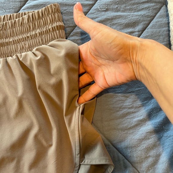 All In Motion Tan Running Short - Picture 6 of 13